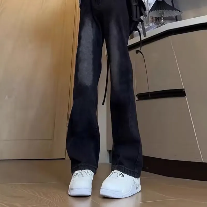 FUERZA Jeans Unisex Black Gray Color-3