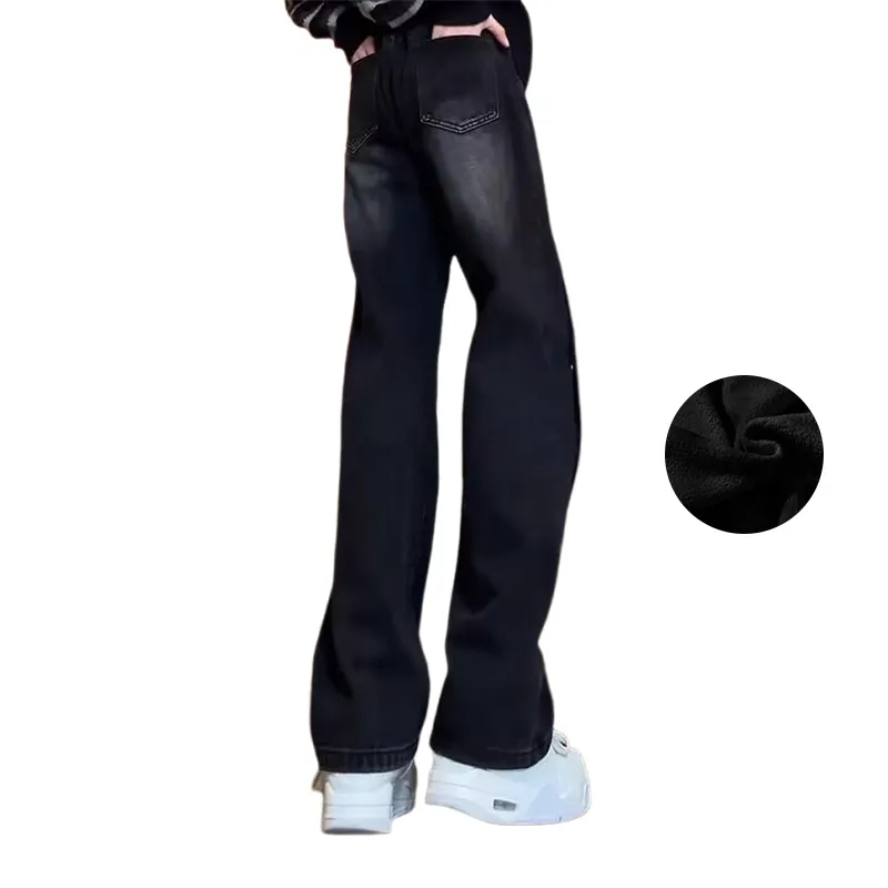FUERZA Jeans Unisex Black Gray Color-13