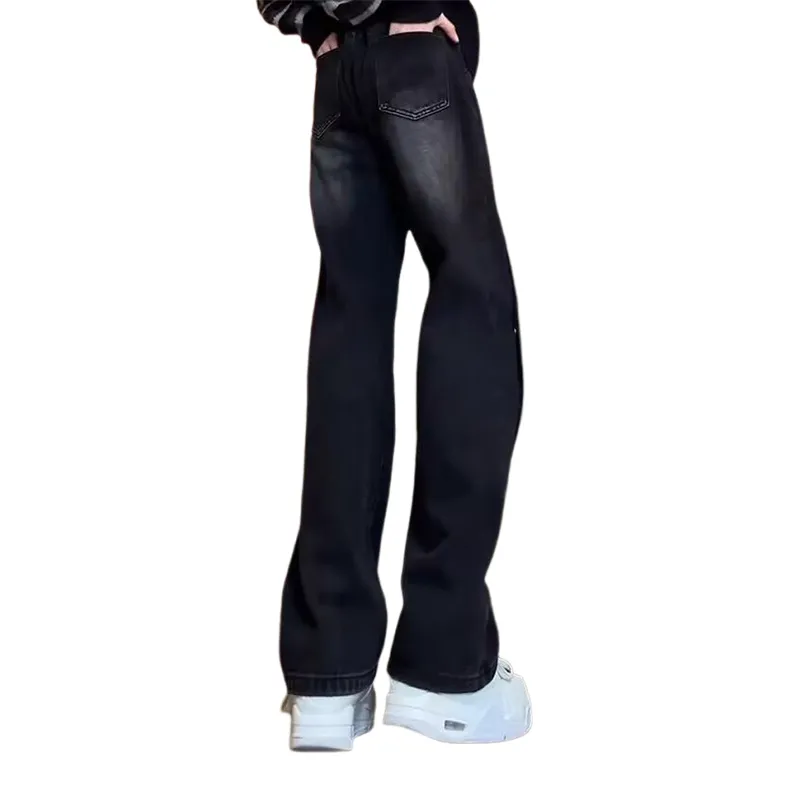 FUERZA Jeans Unisex Black Gray Color-1