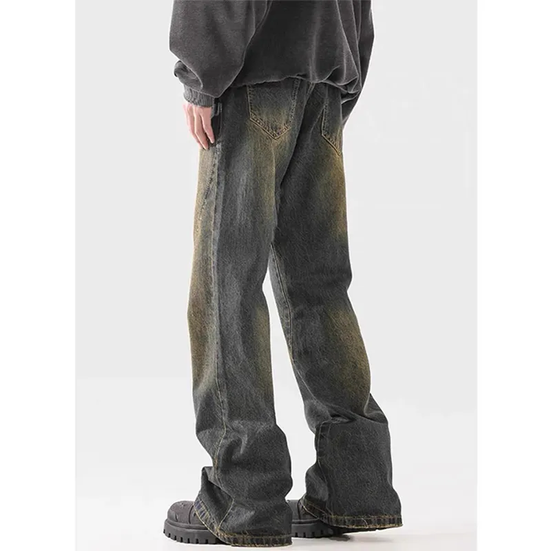 FUERZA Jeans Unisex Black Gray Color-9