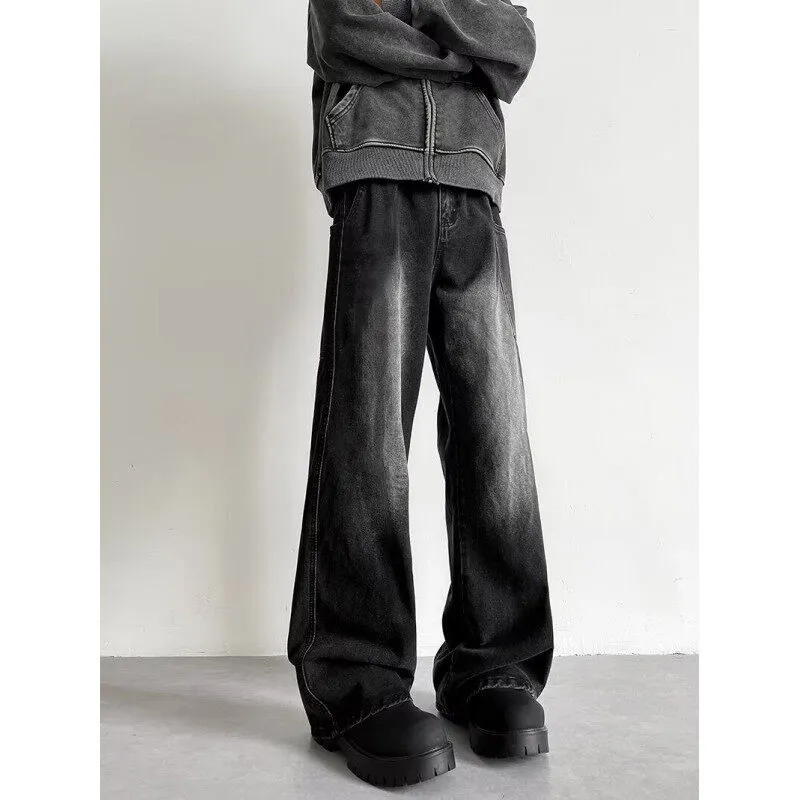 FUERZA Jeans Unisex Black Gray Color-1