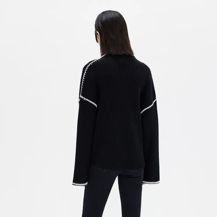 MO&CO Sweaters Women's Black-2