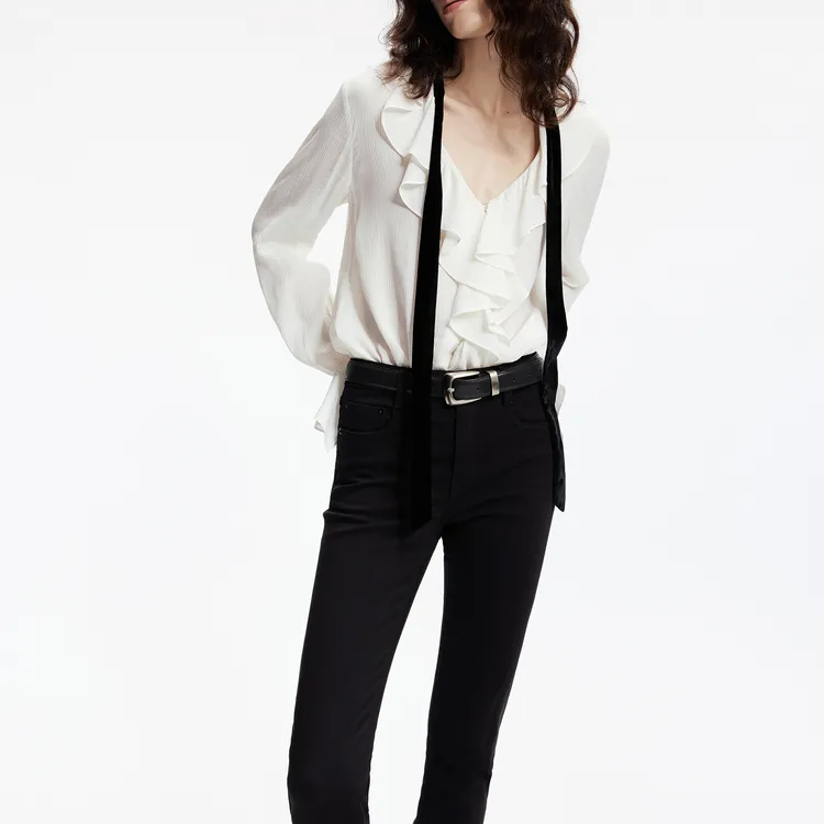 MO&CO Jeans Women's Denim Black-5