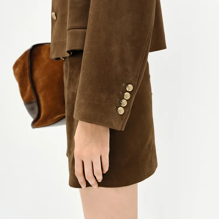 MOCO Casual Short Skirts Women's Toffee-5