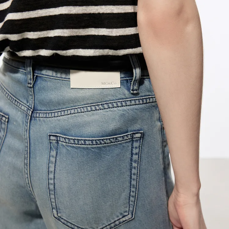 MO&CO Jeans Women's Denim Blue-5