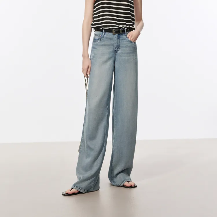 MO&CO Jeans Women's Denim Blue-2