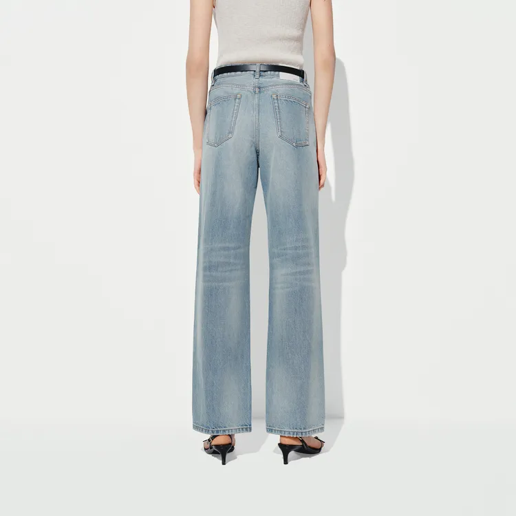 MO&CO Jeans Women's Denim Blue-4