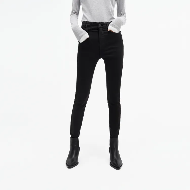 MO&CO Jeans Women's Denim Black-2