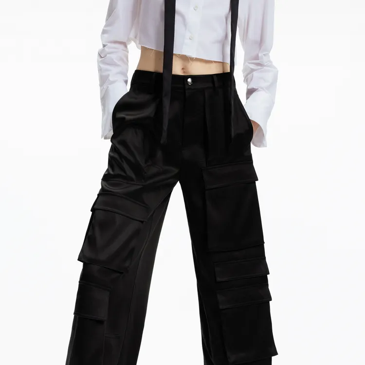 MOCO Casual Pants Women's Black-4