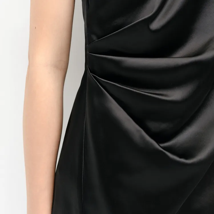 MOCO Short Sleeved Dress Women's Black-4
