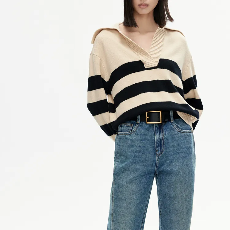MO&CO Jeans Women's Denim Blue-5