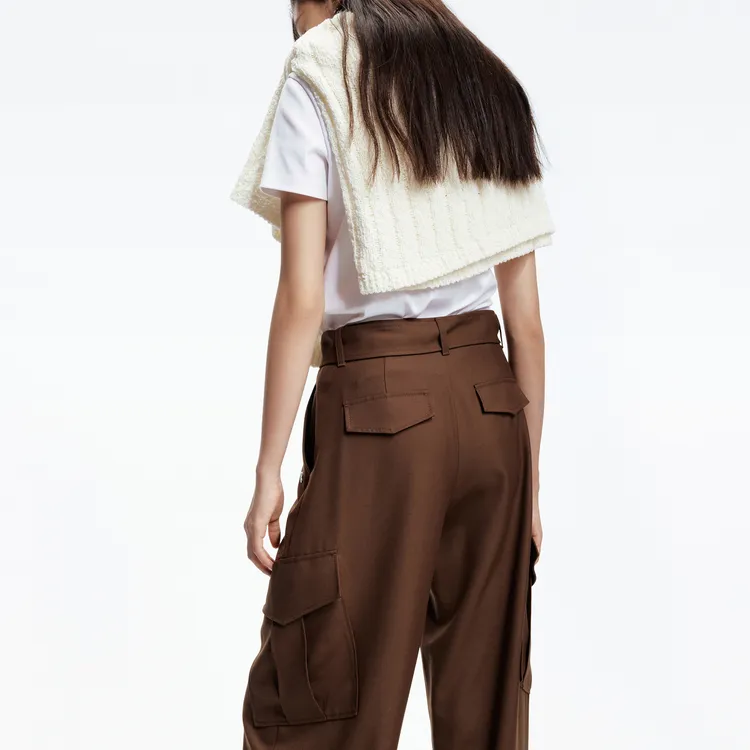 MOCO Cargo Pants Women's Smoke Brown-4