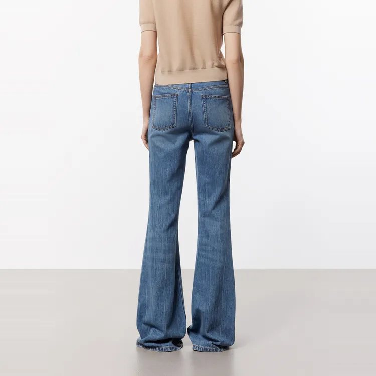 MO&CO Jeans Women's Denim Blue-3