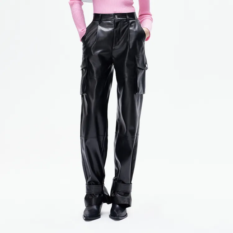 MO&CO Casual Pants Women's Black-2