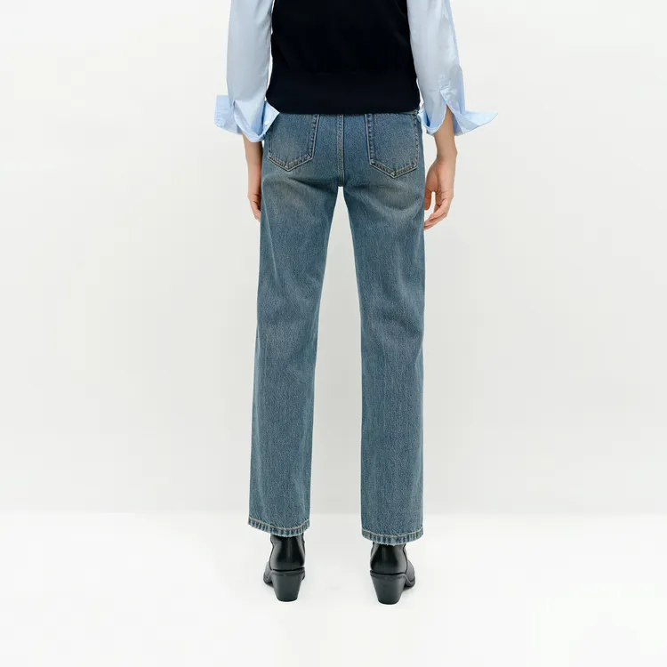 MO&CO Jeans Women's Denim Blue-3