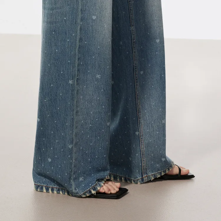 MO&CO Jeans Women's Denim Blue-4
