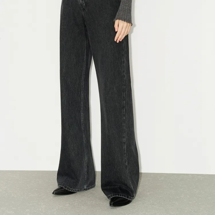 MO&CO Jeans Women's Denim Black-5