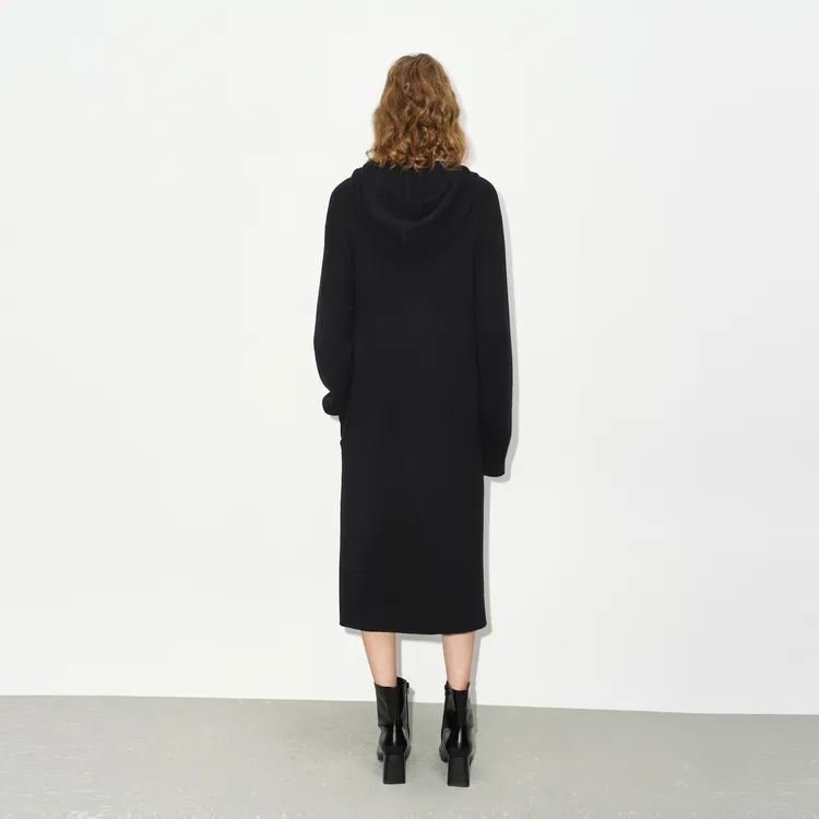 MOCO Long Sleeved Dresses Women's Black-2