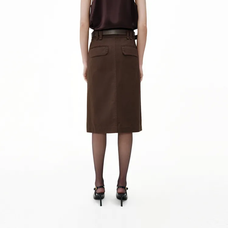MOCO Casual Long Skirt Women's Brownie-4