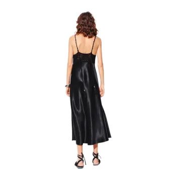 MO&CO Slip Dresses Women's Black