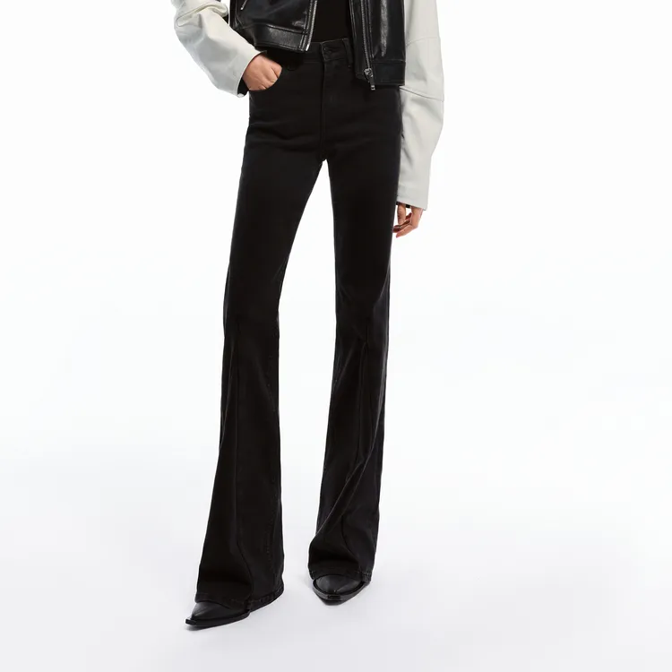 MO&CO Jeans Women's Denim Black-2