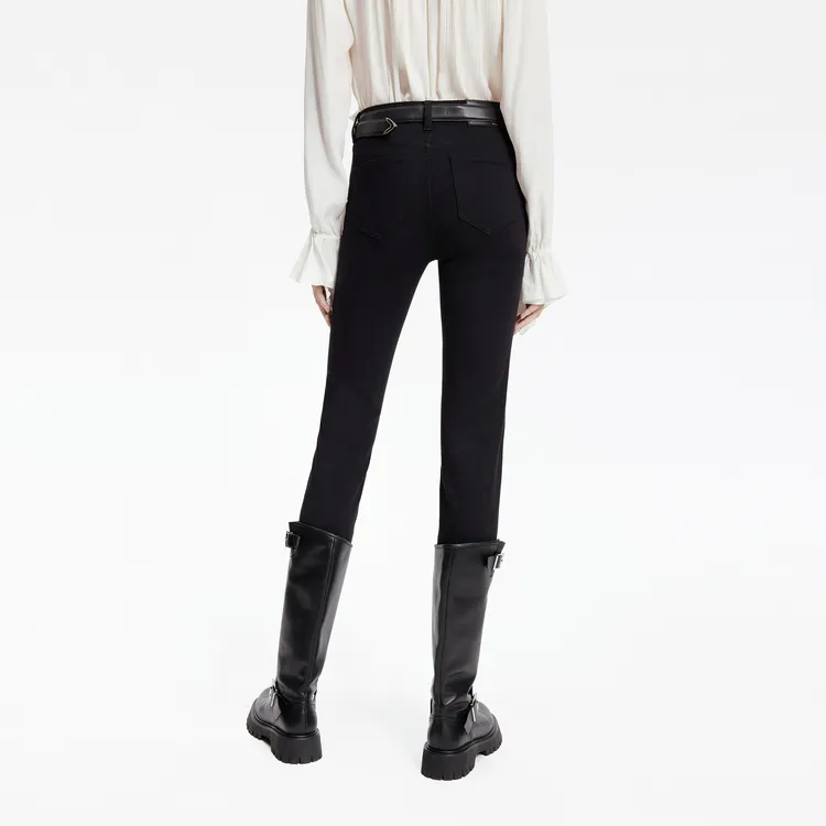 MO&CO Jeans Women's Denim Black-3