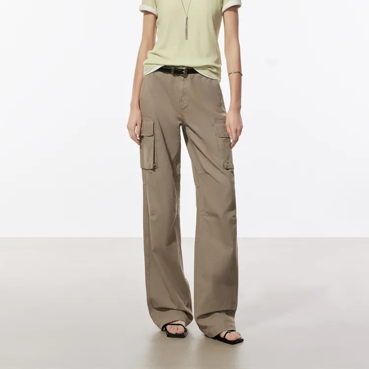 MOCO Cargo Pants Women's Olive Green-2