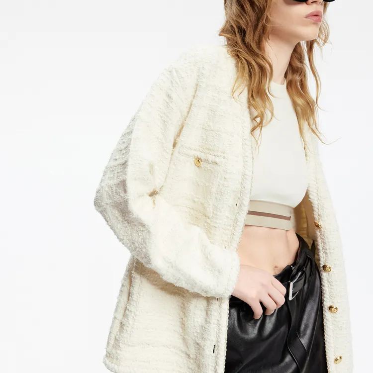 MOCO Jackets & Coats Women's Ecru-4