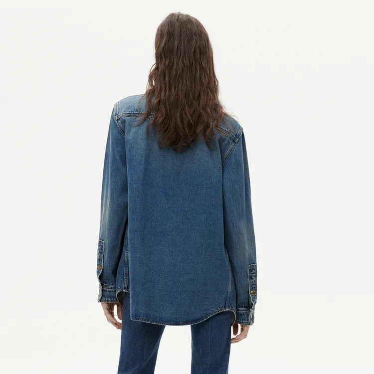 MOCO Denim Jacket Women's Denim Blue-2