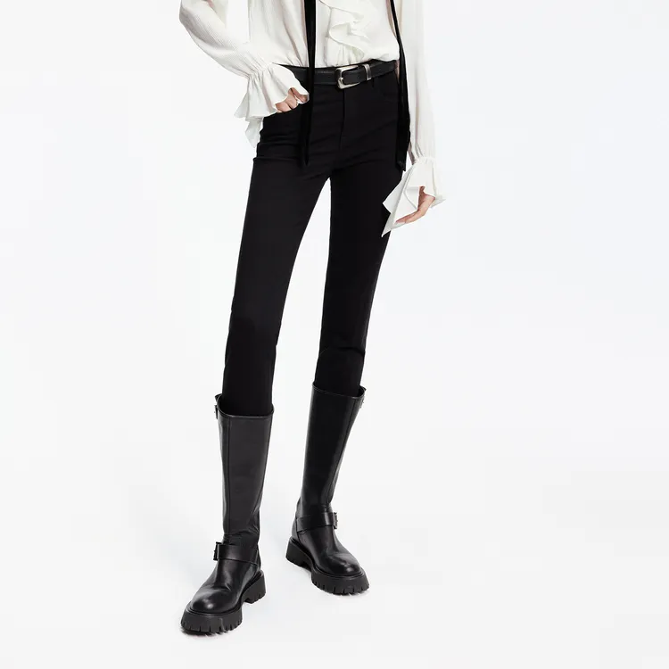 MO&CO Jeans Women's Denim Black-2
