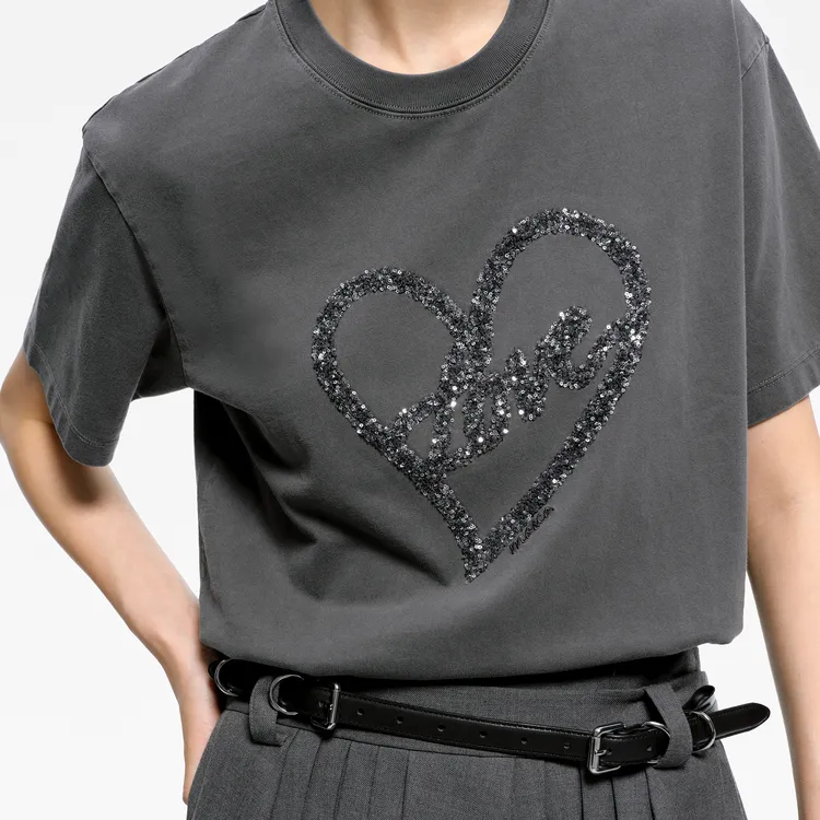 MOCO T Shirt Women's Steel Gray-2