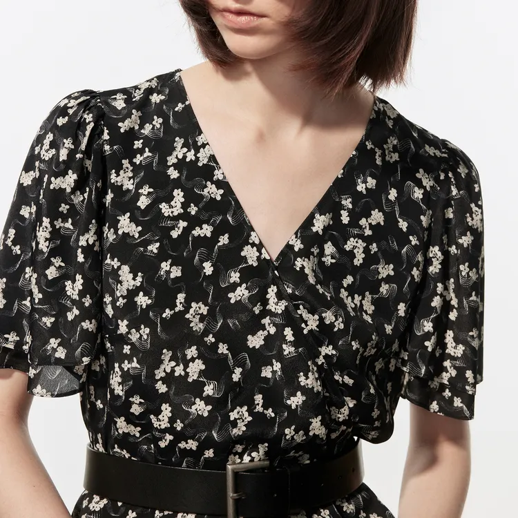 MOCO Short-Sleeved Dresses Women's Black-3