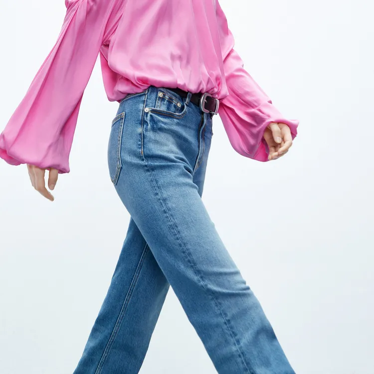 MO&CO Jeans Women's Denim Blue-4