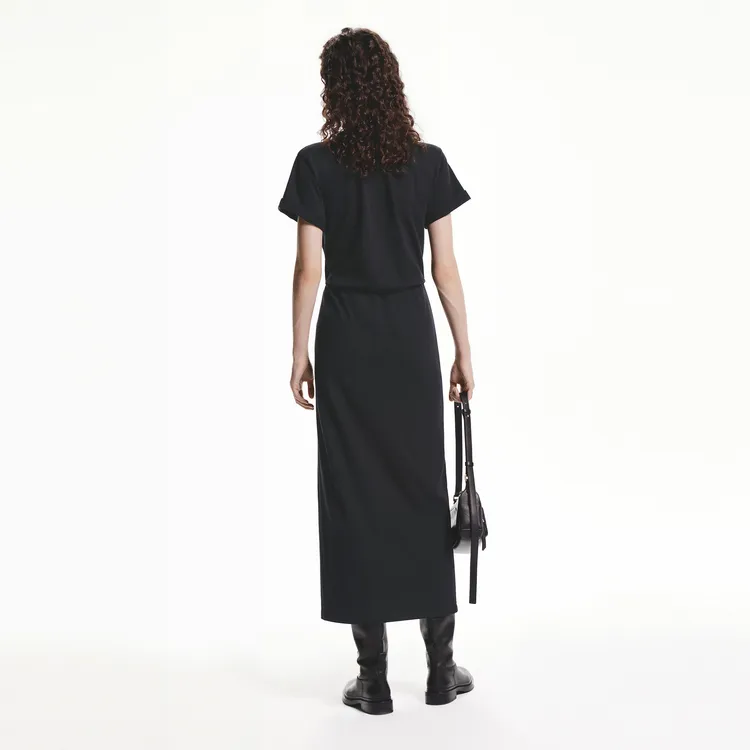 MOCO Short Sleeved Dresses Women's Black-2