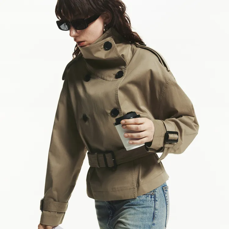 MOCO Trench Coat Women's Cookie-5