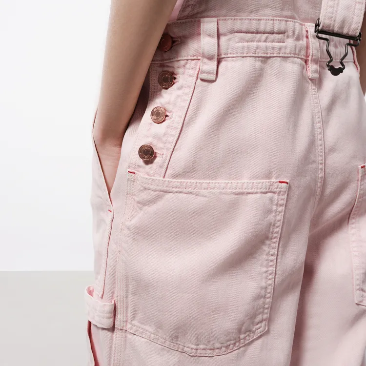 MOCO Overalls Women's Pink Apricot-4
