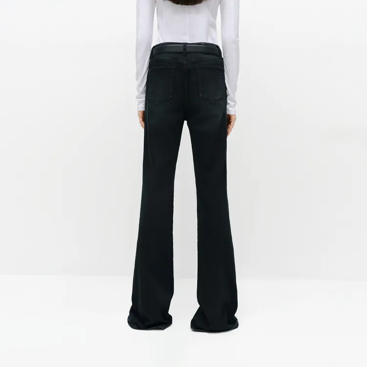MO&CO Jeans Women's Denim Black-4