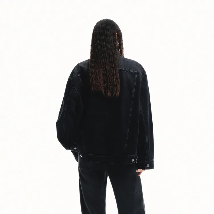 MOCO Denim Jacket Women's Denim Black-3