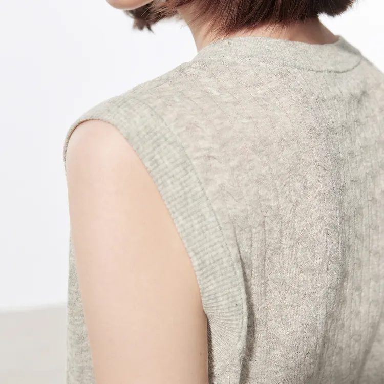 MOCO Knitwear Women's Light Heather Gray-4