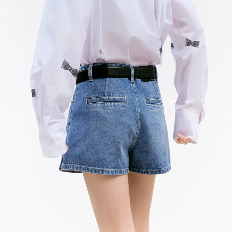 MO&CO Denim Short Skirts Women's-3