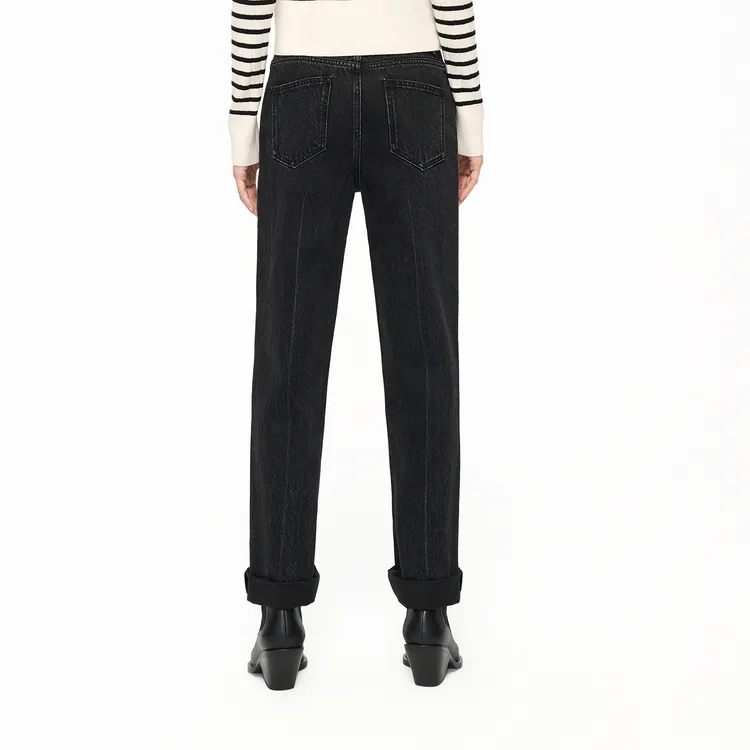 MO&CO Jeans Women's Denim Black-3