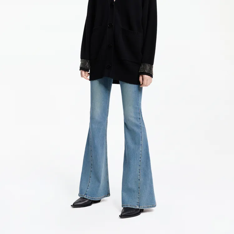MO&CO Jeans Women's Denim Blue-2
