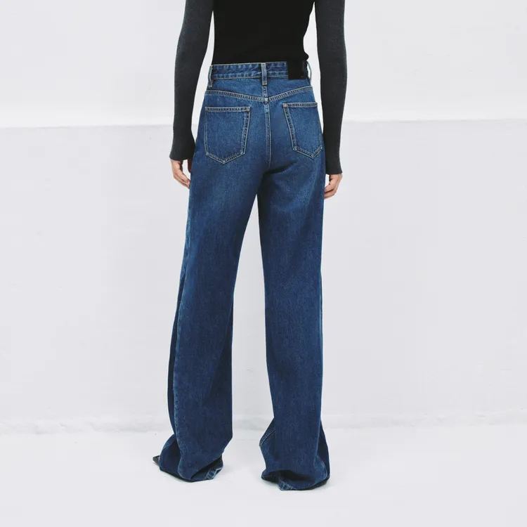 MO&CO Jeans Women's Denim Blue-3