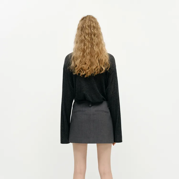 MOCO Sweater Women's Charcoal Black-2