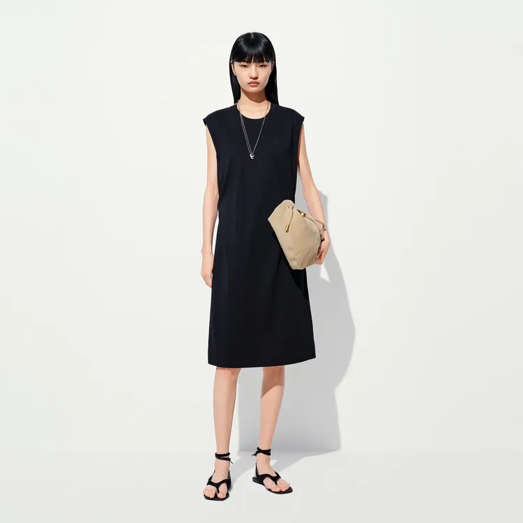 MO&CO Sleeveless Dresses Women's Black-3