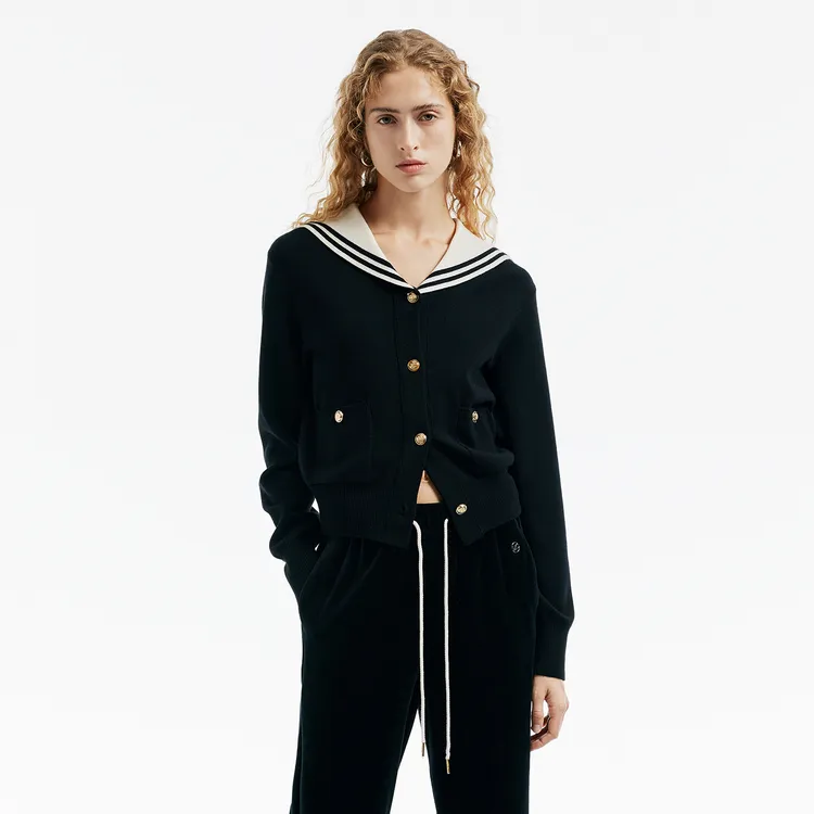 MO&CO Sweaters Women's Black-1