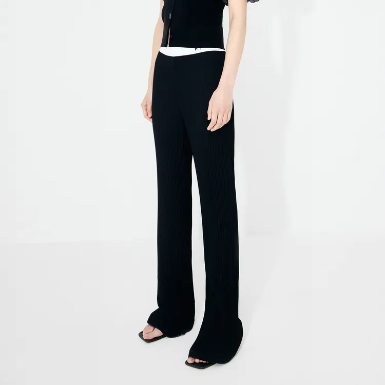 MO&CO Casual Pants Women's Black-5