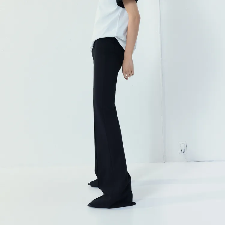 MO&CO Casual Pants Women's Black-4