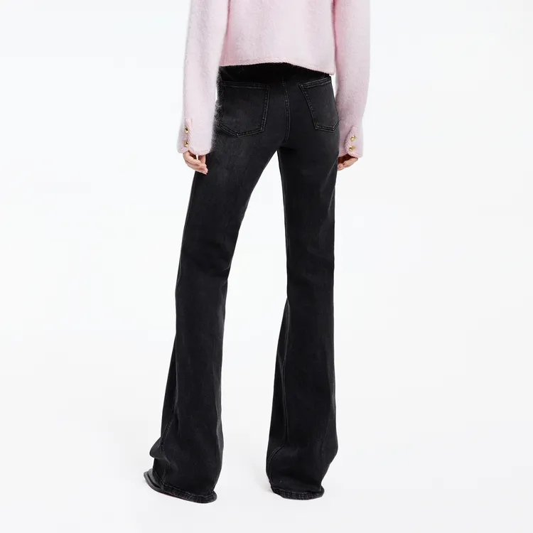 MO&CO Jeans Women's Denim Black-3