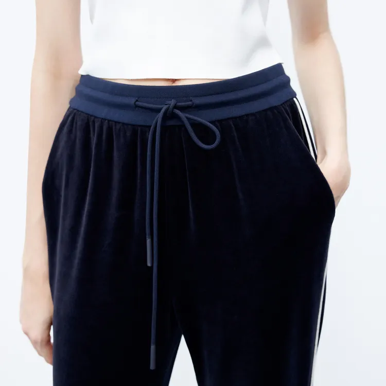 MOCO Casual Pants Women's Dark Royal Blue-5